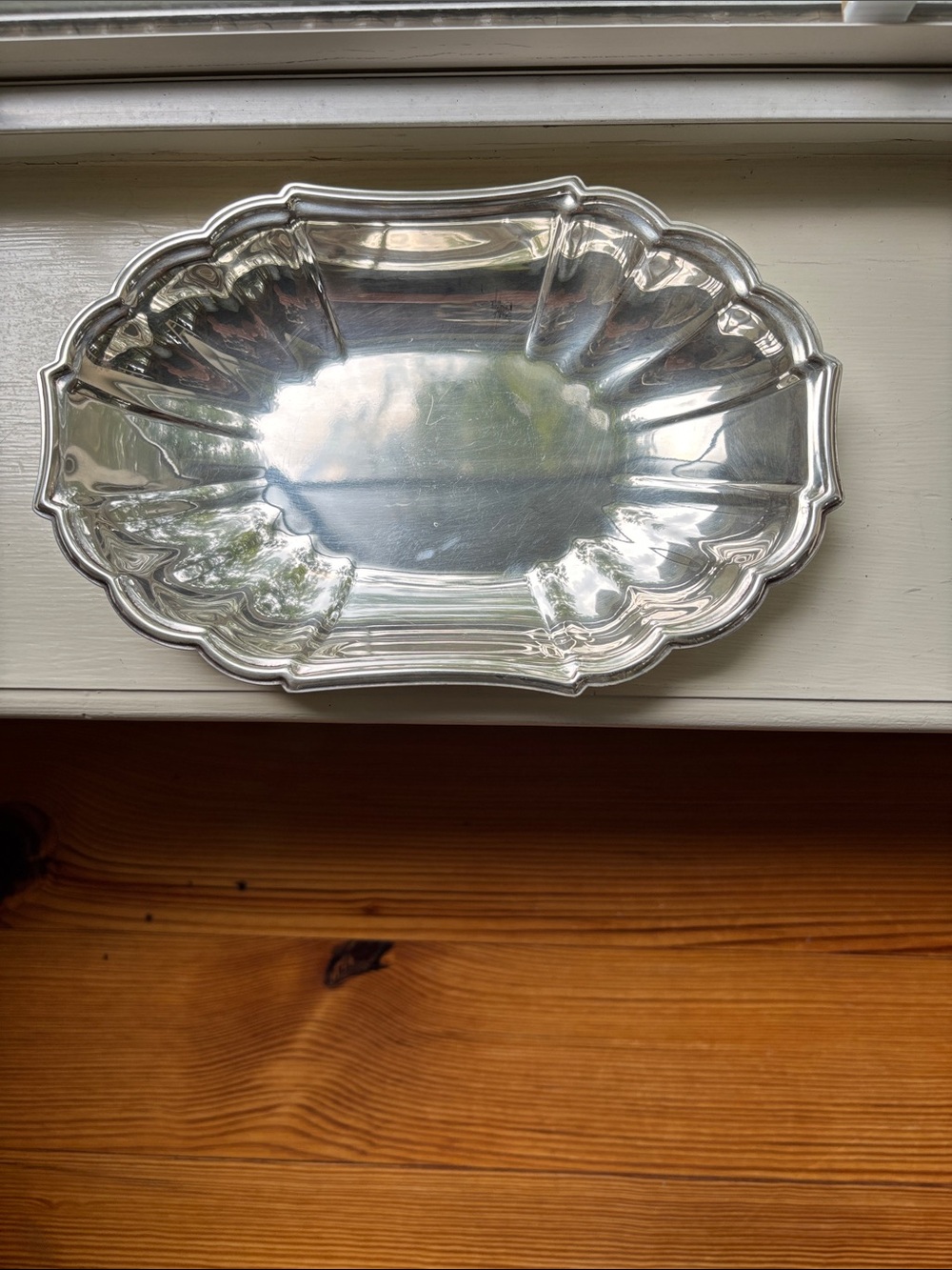Vintage Gorham Heritage EP YH 13 Oblong Serving Piece From Mid Century